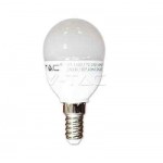 LAMPADA SFERA LED 6W ATTACCO E14 FREDDA 6000K LUCE FREDDA VTAC V TAC 4252