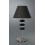 LAMPADA DA TAVOLO NERA 1X60W MASSIVE MAXU COD. 45912/30/10 459123010