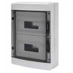 CENTRALINO A PARETE C/PORTA FUME 24 MODULI DIN (12X2) IP65 GEWISS GW40104