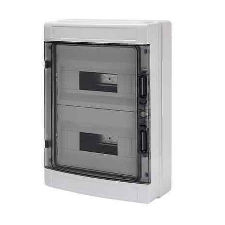 CENTRALINO A PARETE C/PORTA FUME 24 MODULI DIN (12X2) IP65 GEWISS GW40104