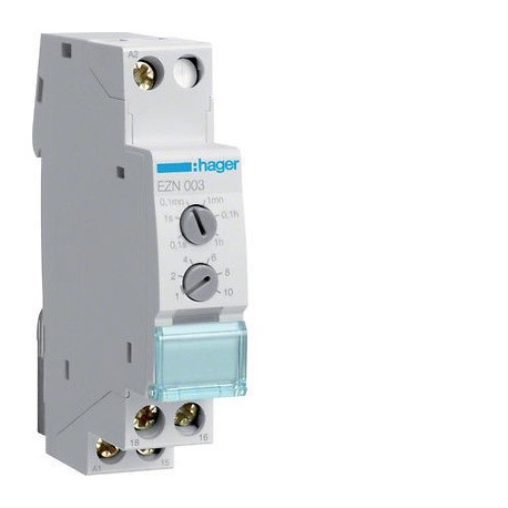 RELE' TEMPORIZZ. ECCITAZIONE 1MODULO HAGER COD.EZN003