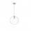 SOSPENSIONE IN METALLO CROMATO 1X100W ROSSINI COD.3106