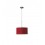 LAMPADARIO SOSPENSIONE ROSSA 1X75W E27 230V MASSIVE ADDISO COD. 362753210  .