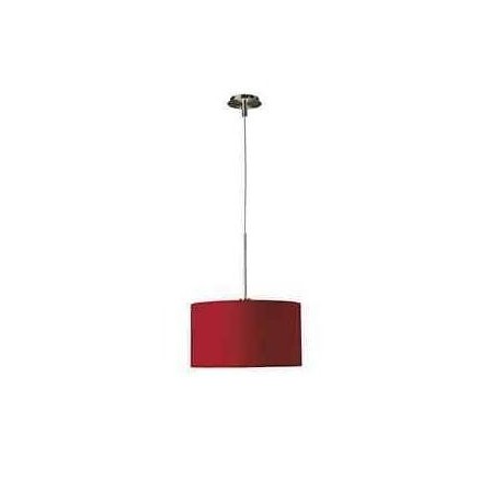 LAMPADARIO SOSPENSIONE ROSSA 1X75W E27 230V MASSIVE ADDISO COD. 362753210  .