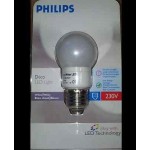 LAMPADINA DECORATIVA DecoLed lamp E27 BIANCA - 230V 1W - PHILIPS COD.799708