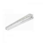 PLAFONIERA STAGNA IP66 CON REATTORE FERROMAGNETICO 2X58W LEAF LIGHT 26541