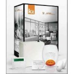 KIT ANTINTRINTR ALLARME C24 GSM +TASTIERA K-VOICE+SIRENE+SENS. AMC KIT186 - 501