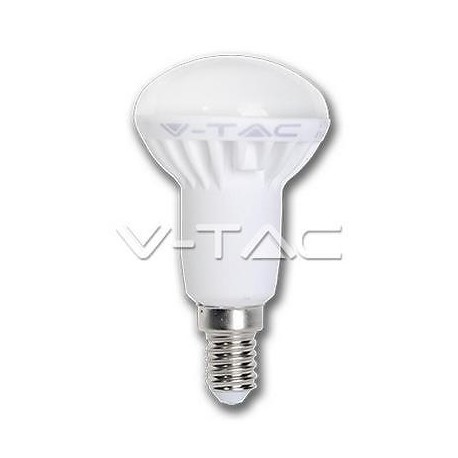 LAMPADINA LED 6W E14 230V R50 6000K LUCE BIANCA FREDDA OPALE VTAC V-TAC 4246