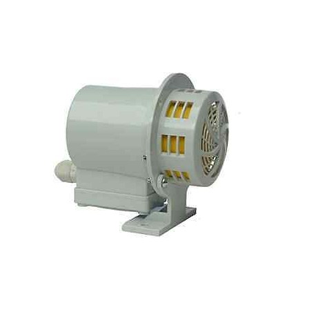 SIRENA ELETTRICA INDUSTRIALE 220V ZIPPO IP43 ABS GRIGIA 103dB SERVIZIO NON CONTINUO ZIPPO 5105  