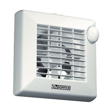 ASPIRATORE ELICOIDALE INCASSO DA MURO DIAM. 100mm 220V VORTICE 11201