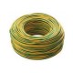 CAVO ELETTRICO CORDA CORDINA N07V-K UNIPOL. 1X25MMQ GIALLO/VERDE AL METRO IR25GV