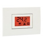 TERMOSTATO DA INCASSO RETROILLUM. TOUCH SCREEN AROS 230 VEMER VE459400