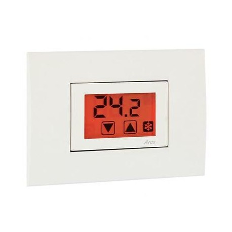 TERMOSTATO DA INCASSO RETROILLUM. TOUCH SCREEN AROS 230 VEMER VE459400