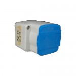 PRESA CEE 220V 2P+T 16A DA PARETE CON SCATOLA - HERMANN COD. 2216