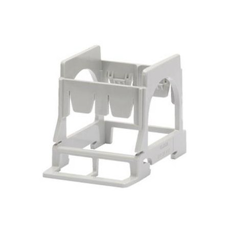 SUPPORTO MONTAGGIO SERIE SYSTEM GUIDA DIN 2 POSTI 3 MODULI DIN GEWISS GW26410