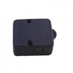 PULSANTE 2A 220V PER ANTA ARMADI FISSAGGIO A VITE - NERO LAMPO 5120/NE FAI0204/N