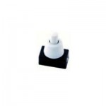 INTERRUTTORE MIGNON MINI BIANCO CON GHIERA 2A 250V- 21X28X8.5mm LAMPO N900/BI