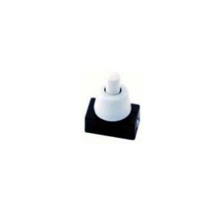 INTERRUTTORE MIGNON MINI BIANCO CON GHIERA 2A 250V- 21X28X8.5mm LAMPO N900/BI