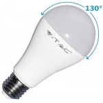 LAMPADA LED SFERA OPACA 17W ATT E27 4500K BIANCO NATUR 130° 220V VTAC V-TAC 4397