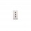 PRESA 2P+T 250V 16A 1MOD STILE ITALIANO CON SCHERMO BIANCA GEWISS SYSTEM GW20202