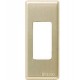 PLACCA VERTICALE 1 POSTO PER SUPPORTO 5367R - ALLUMINIO BTICINO MAGIC 5367/1X