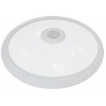 PLAFONIERA LED TONDA BIANCA 12W 6000K 120°+SENS MOVIM +CREPUSCOL VTAC V-TAC 5059