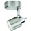 FARETTO SINGOLO SOFFITTO PARETE MERANTI SPOT GU10 NICKEL SATINATO PHILIPS 50310/17/E7