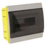 CENTRALINO DA INCASSO 8/10 MODULI DIN CON PORTELLO FUME' 230x200x90 FAEG FG14008