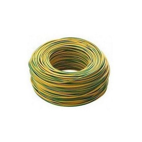 CORDA CORDINA N07V-K UNIPOLARE 1 X 35MMQ CAVO ELETTRICO GIALLO VERDE PREZZO AL METRO