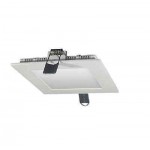 PANNELLO LED INCASSO 18W QUADRATO 6000K LUCE FREDDA ALIM. INCLUSO V-TAC VTAC 4871