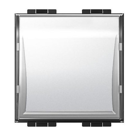 PULSANTE CON TARGA PORTA-NOME 2 MOD ILLUMINABILE ANTR BTICINO LIVINGLIGHT LN4040