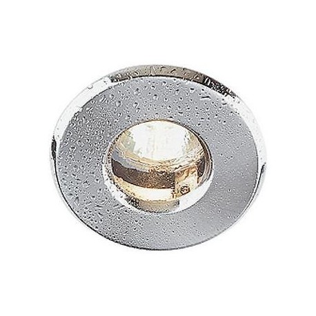 FARETTO SPOT INCASSO EXT OUT 65 IP67 CROMO SPAZZOLATO 12V MAX 35W SLV LTB 111018