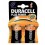 BLISTER 2 BATTERIE TORCIONI D - ALCALINE 1.5 VOLT DURACELL LONG LIFE MN1300