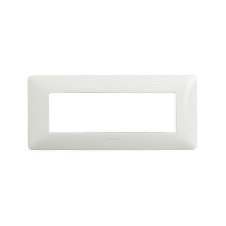 PLACCA 6 MODULI COLORE BIANCO TECNOPOLIMERO BITICINO MATIX AM4806BBN