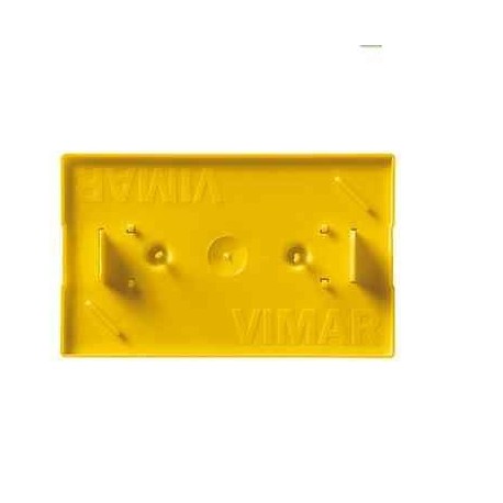 V71323 10PZ COPERCHIO ANTIMALTA PER SCATOLE DA INCASSO 3 MODULI VIMAR
