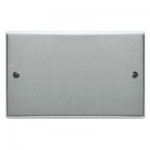 PLACCA A VITE CIECA ALLUMINIO ANODIZZATA PER SUPPORTO 503  UNIVEL SCAME 8700.OR