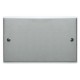 PLACCA A VITE CIECA ALLUMINIO ANODIZZATA PER SUPPORTO 503  UNIVEL SCAME 8700.OR