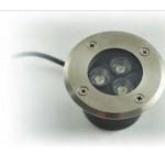 FARETTO LED INCASSO CARRABILE 3W 3000°K LUCE CALDA IP67 12VDC LAMPO CARR/3W/BC
