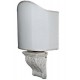 APPLIQUE DA PARETE APPIA 220V E27 BIANCO/TRAVERTINO TERRACOTTA  TOSCOT 312STRAV