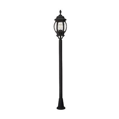 PALO GIARDINO 125cm ESTERNO DUBRONVIK 230V E27 NERO MASSIVE PHILIPS 150333010