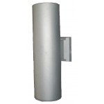 APPLIQUE DOPPIA EMISSIONE UP/DOWN GRIGIO IP67 ESTERNO 2X E27 + VETRO SILL TY0635