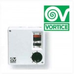 VARIATORE PARETE 5 VELOCITA'+COMANDO LUCE VENT. SCRR5L REVERSIBILE VORTICE 12964