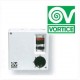 VARIATORE PARETE 5 VELOCITA'+COMANDO LUCE VENT. SCRR5L REVERSIBILE VORTICE 12964