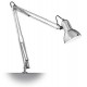 LAMPADA LUME TAVOLO GRIGIA CON MORSETTO - ORIENTABILE 230V E27 ROSSINI M.5526-GR