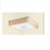 PLAFONIERA SOFFITTO QUADRA MENORCA 230V T5 NICHEL LEGNO LEDS LACREU 15-25978193