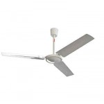 VENTILATORE SOFFITTO BIANCO D. 120CM 3 PALE METALLO C/REGOLAT. 65W BIMAR VSM10