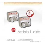 ASCIUGAMANO ELETTRICO 2250W 96KM/H ACCIAIO LUCIDO MCAIR COD. 24677