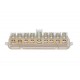 MORSETTIERA X CAVI ELETTRICI FORBOX TRASPAR.  9 FORI 35X8 1X50 MMQ ELECO EOE925