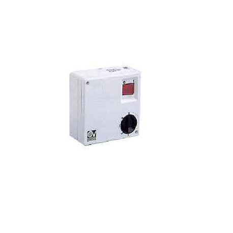 COMANDO REGOLATORE A PARETE BIANCO PER ASPIRATORI VORTICE SCNR 230V 50HZ  12912