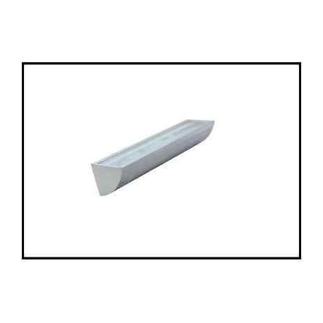 PLAFONIERA 1X55W A VELA - COL.BIANCA CON VETRO- BEGHELLI COD.7528